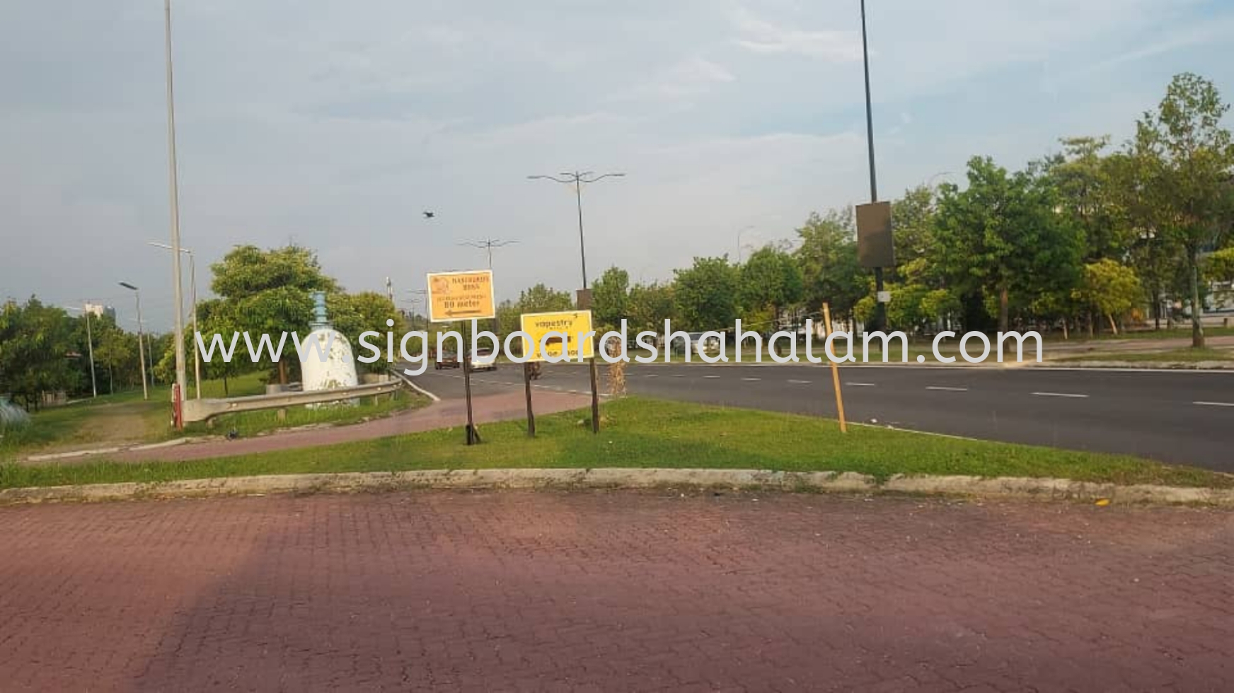 Nasi kukus Boss Klang - ACP Signage 