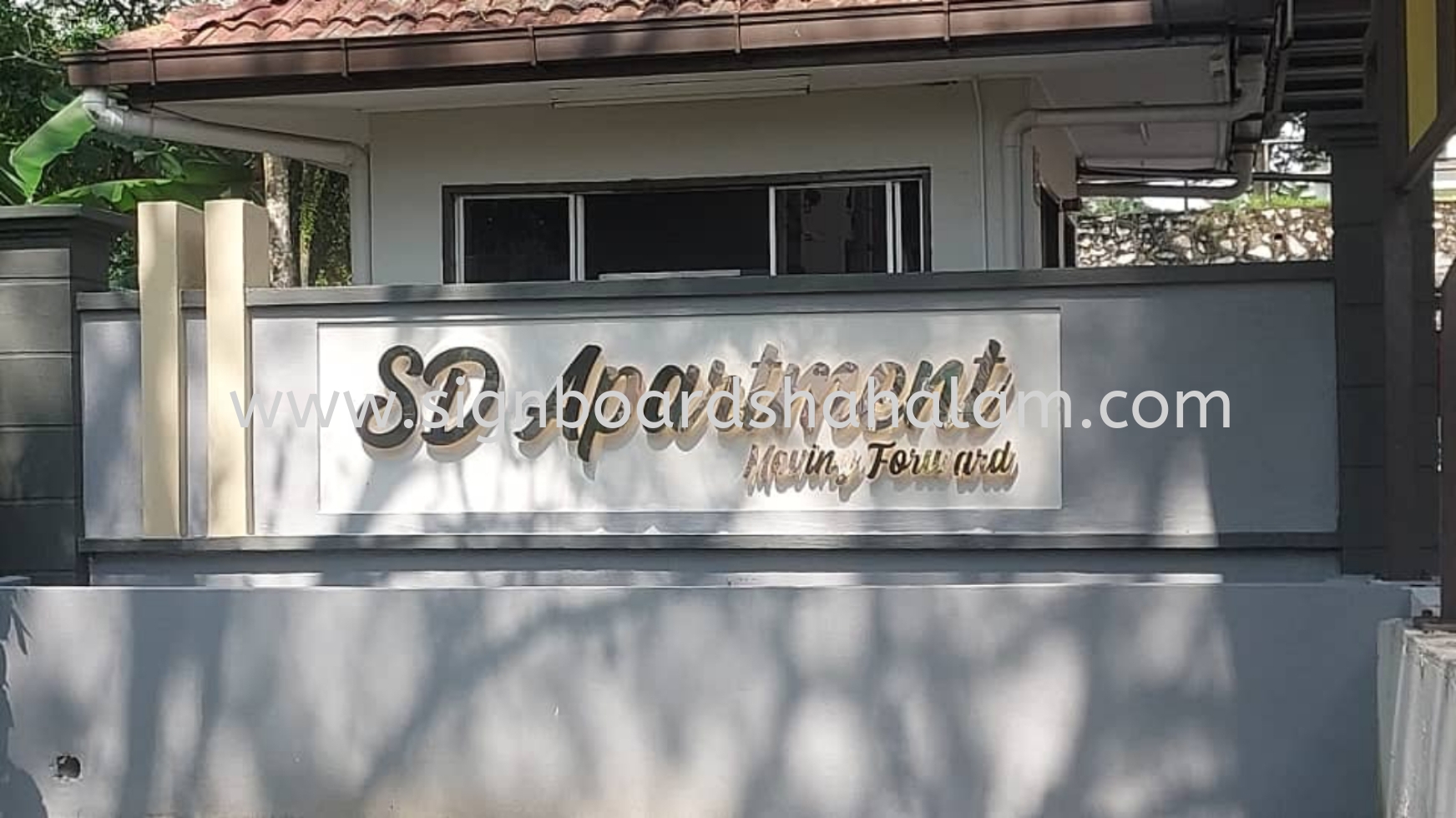 Dekat Jaya Petaling Jaya - 3D LED BOX Up Stainless Steel Silver Mirror 