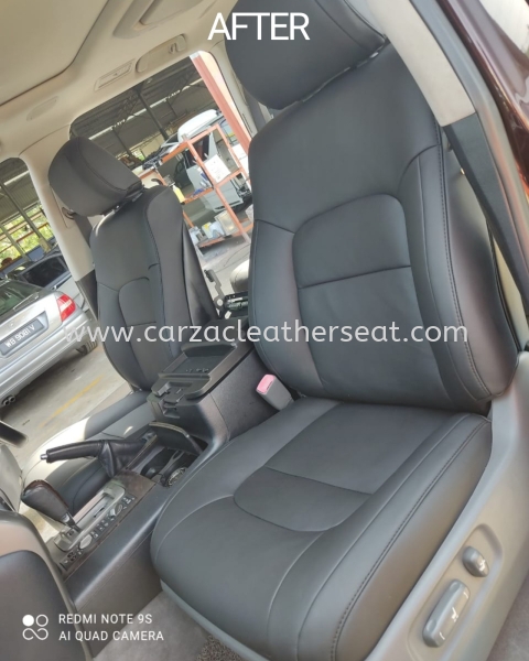 TOYOTA LAND CRUISER SEAT REPLACE LEATHER ( BLACK COLOUR )