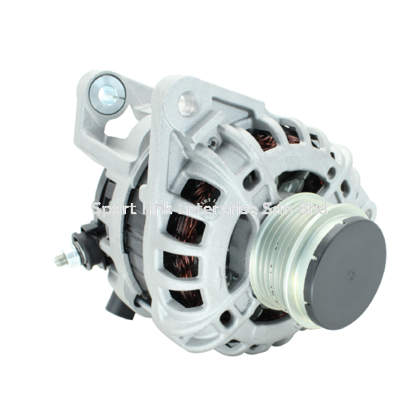 Alternator Proton Saga VVT Y2016-Present (SLYCON) 12V 110A 1Pin 6PK with Clutch Pulley New