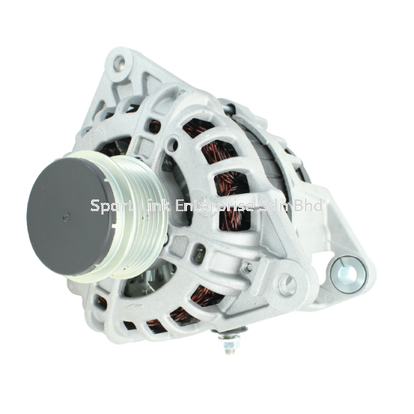 Alternator Proton Saga VVT Y2016-Present (SLYCON) 12V 110A 1Pin 6PK with Clutch Pulley New
