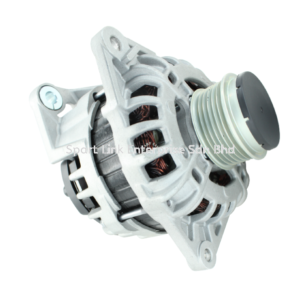 Alternator Proton Saga VVT Y2016-Present (SLYCON) 12V 110A 1Pin 6PK with Clutch Pulley New