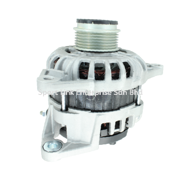 Alternator Proton Saga VVT Y2016-Present (SLYCON) 12V 110A 1Pin 6PK with Clutch Pulley New