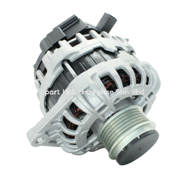 Alternator Proton Saga VVT Y2016-Present (SLYCON) 12V 110A 1Pin 6PK with Clutch Pulley New