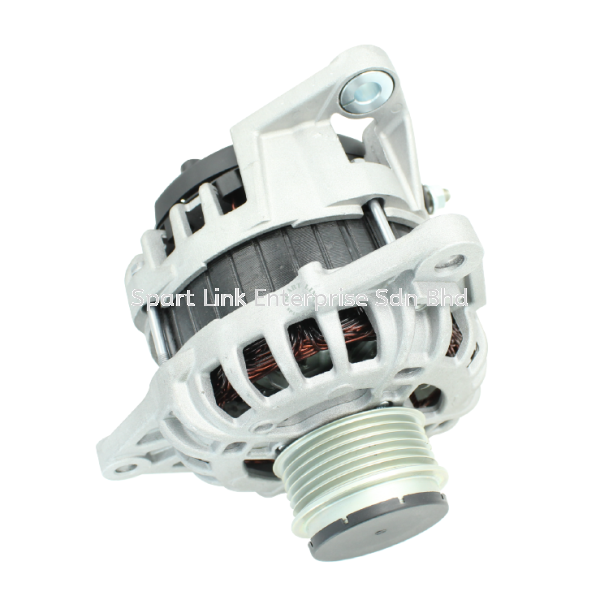 Alternator Proton Iriz VVT Y2014-Present (SLYCON) 12V 110A 1Pin 6PK with Clutch Pulley New