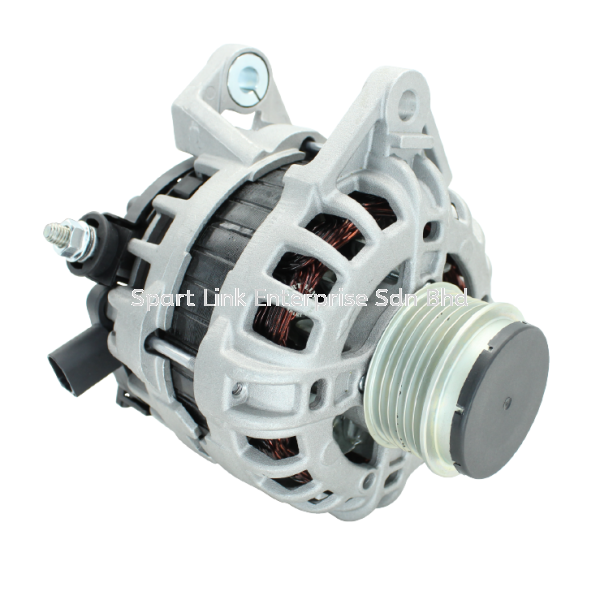 Alternator Proton Saga VVT Y2016-Present (SLYCON) 12V 110A 1Pin 6PK with Clutch Pulley New