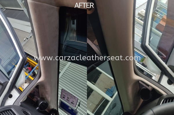 HONDA CIVIC FD ROOFLINER/HEADLINER COVER REPLACE ALCANTARA 