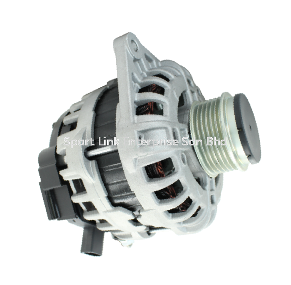 Alternator Proton Saga VVT Y2016-Present (SLYCON) 12V 110A 1Pin 6PK with Clutch Pulley New