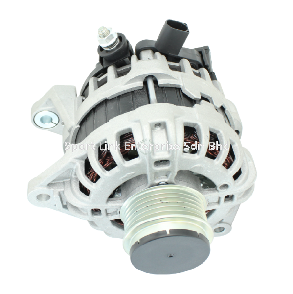Alternator Proton Iriz VVT Y2014-Present (SLYCON) 12V 110A 1Pin 6PK with Clutch Pulley New
