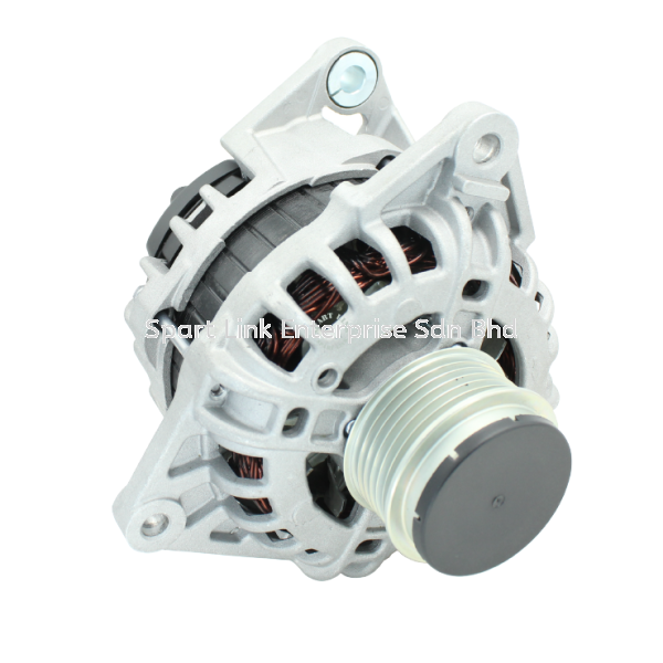 Alternator Proton Iriz VVT Y2014-Present (SLYCON) 12V 110A 1Pin 6PK with Clutch Pulley New
