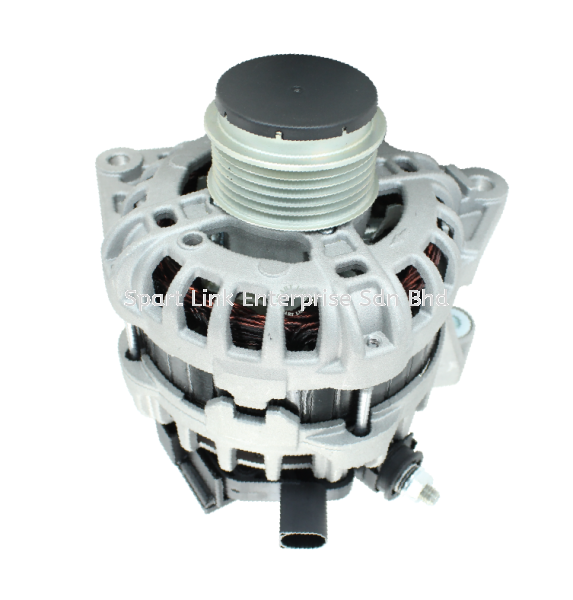 Alternator Proton Saga VVT Y2016-Present (SLYCON) 12V 110A 1Pin 6PK with Clutch Pulley New