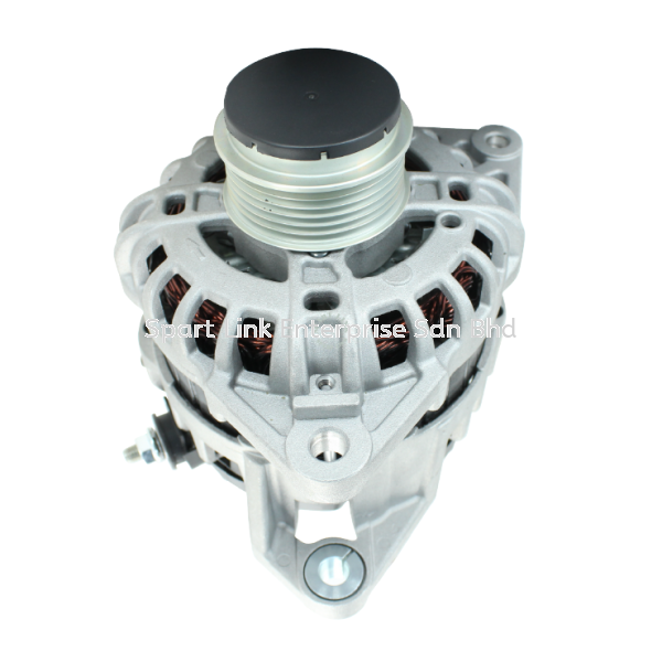 Alternator Proton Saga VVT Y2016-Present (SLYCON) 12V 110A 1Pin 6PK with Clutch Pulley New