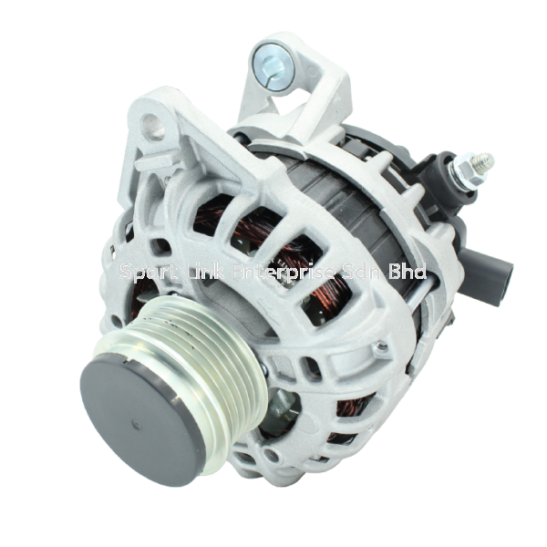 Alternator Proton Iriz VVT Y2014-Present (SLYCON) 12V 110A 1Pin 6PK with Clutch Pulley New