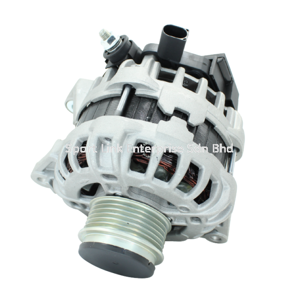 Alternator Proton Iriz VVT Y2014-Present (SLYCON) 12V 110A 1Pin 6PK with Clutch Pulley New