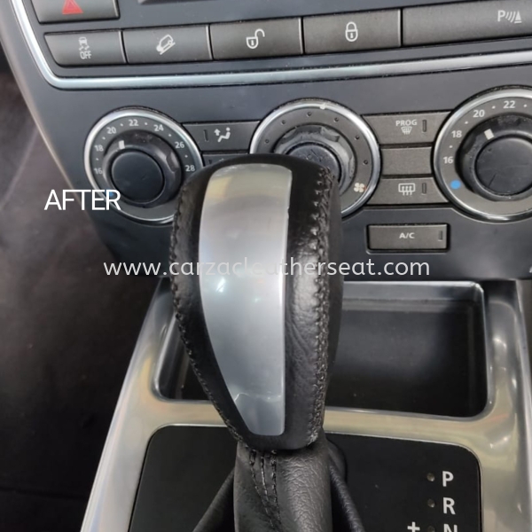 LAND ROVER GEAR KNOB REPLACE LEATHER 