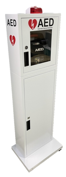 AED cabinet - floor stand (mobile)