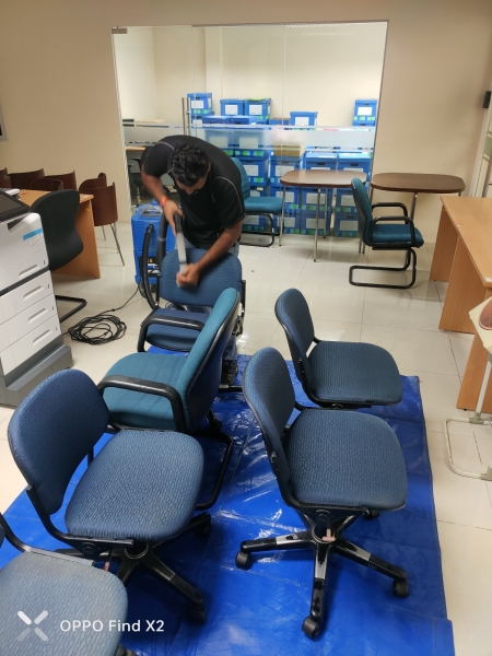 Office Chair Cleaning  @ Ipoh Perak 