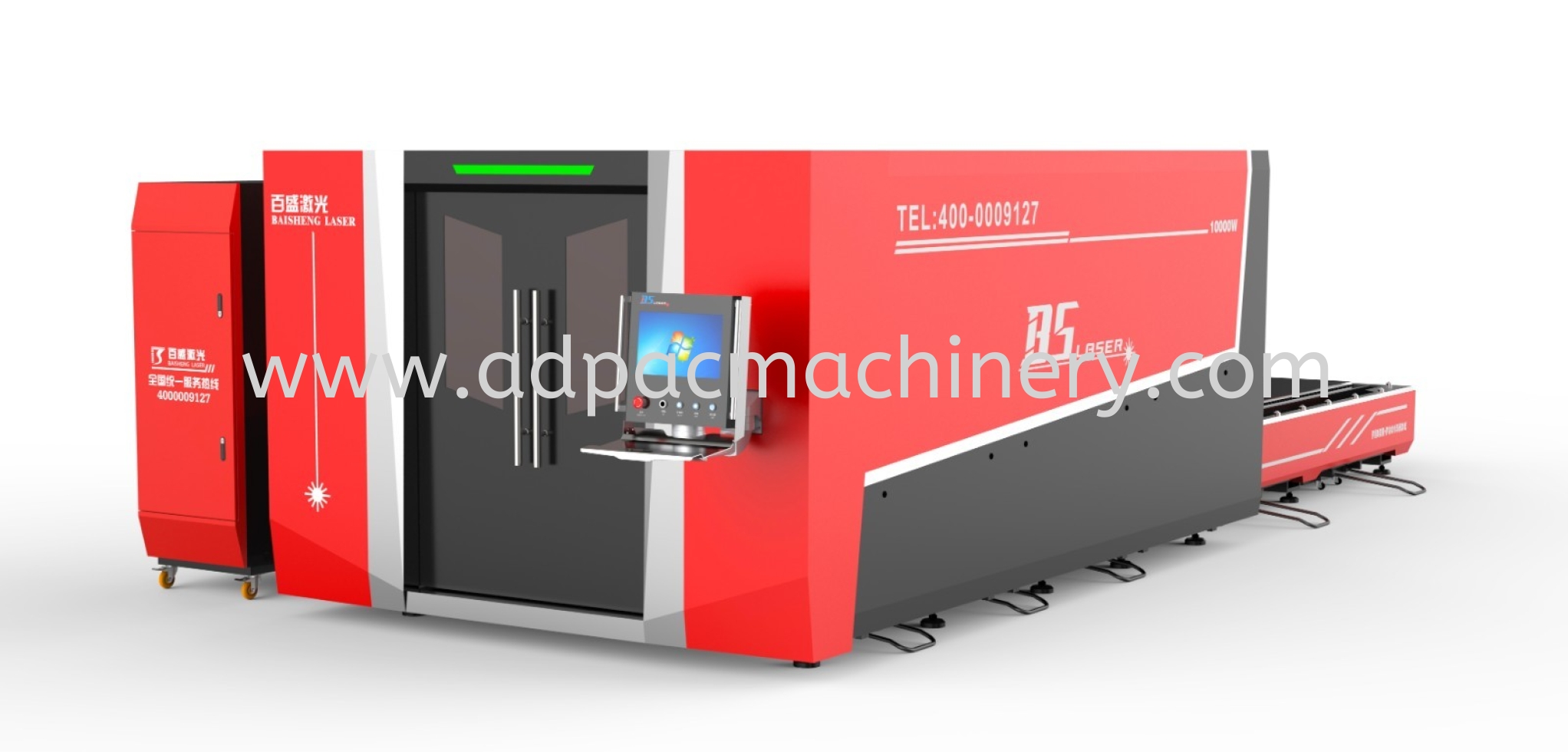 HDE Series Enclosed Type Exchange Table Laser Cutting Machine