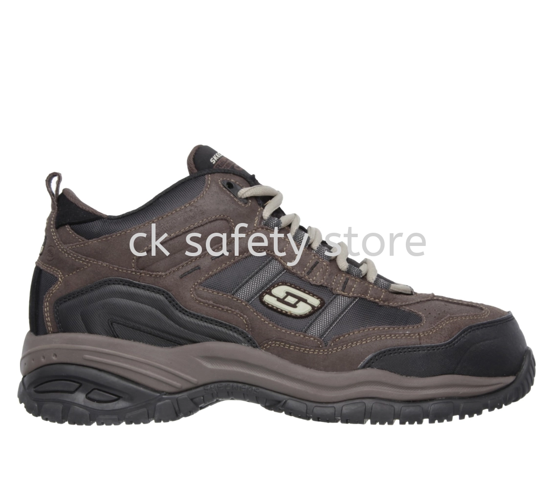 SKECHERS MEN'S WORK RELAXED FIT: SOFT STRIDE-CANOPY COMP TOE 77027