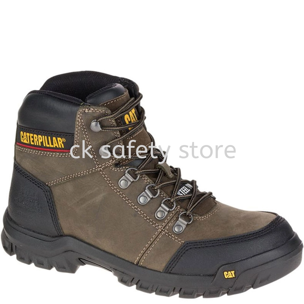 CATERPILLAR MEN'S OUTLINE STEEL TOE SAFETY BOOT P-90802 