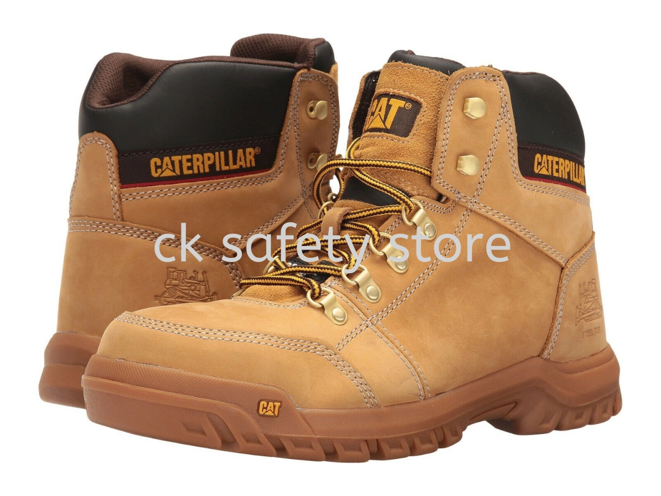 CATERPILLAR MEN'S OUTLINE STEEL TOE WORK BOOT P90801