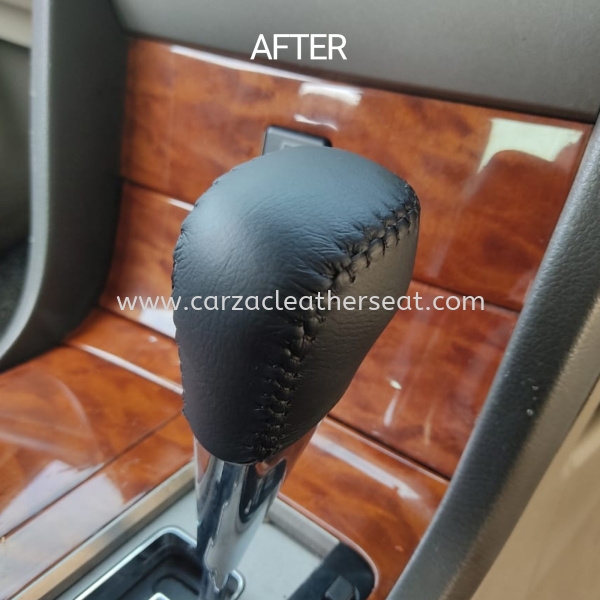 TOYOTA CAMRY GEAR KNOB REPLACE LEATHER 