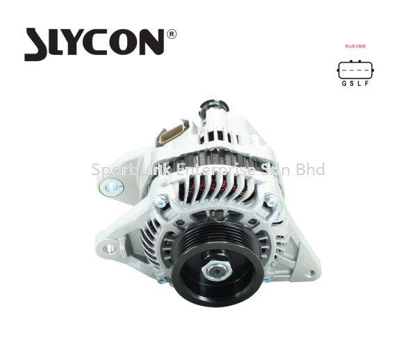 Alternator Proton Waja 1.6 Y2001-Y2008 (SLYCON) 12V 90A 4Pin 6PK New