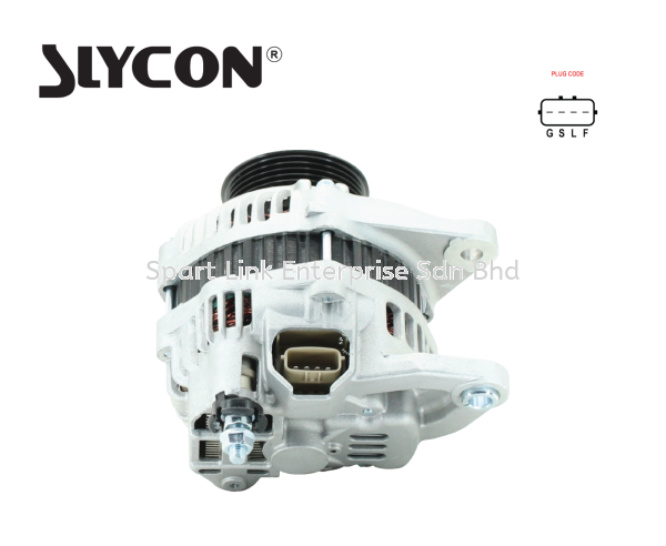 Alternator Proton Waja 1.6 Y2001-Y2008 (SLYCON) 12V 90A 4Pin 6PK New