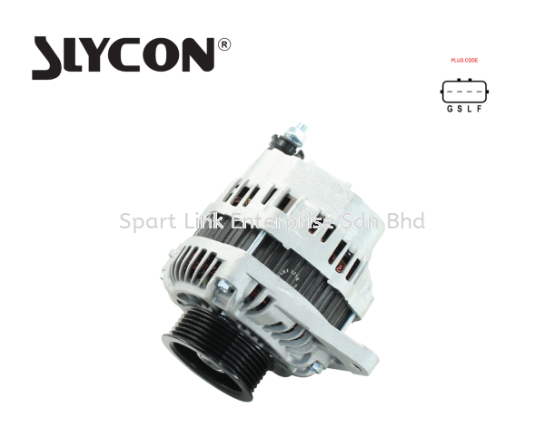 Alternator Proton Waja 1.6 Y2001-Y2008 (SLYCON) 12V 90A 4Pin 6PK New