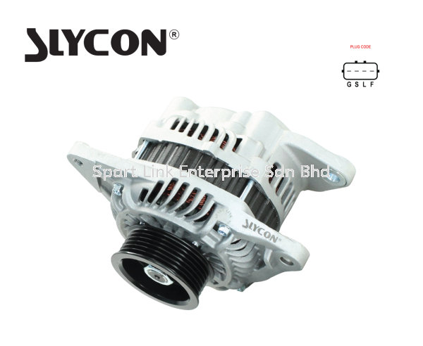 Alternator Proton Waja 1.6 Y2001-Y2008 (SLYCON) 12V 90A 4Pin 6PK New