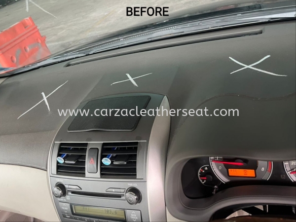 TOYOTA ALTIS DASHBOARD COVER REPLACE