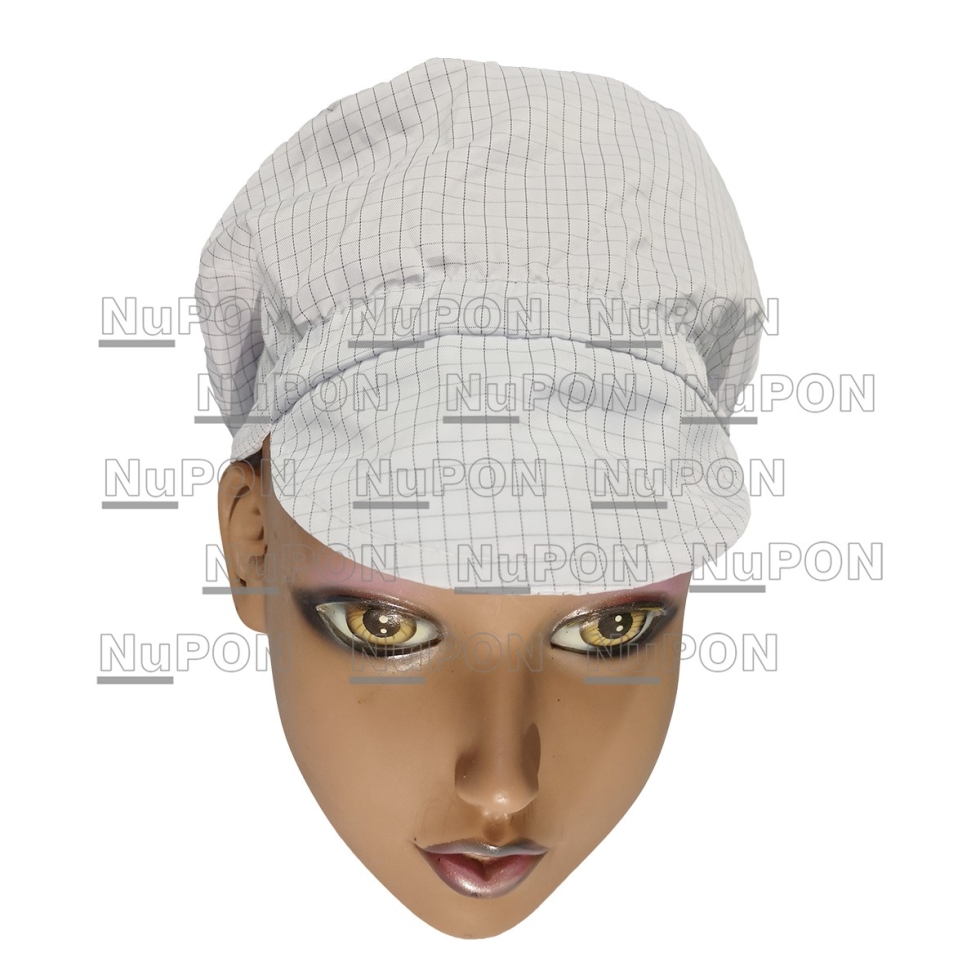 ESD Headcap with Soft Visor