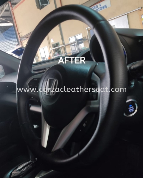 HONDA CR-Z STEERING WHEEL REPLACE LEATHER