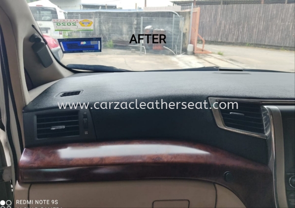 TOYOTA ALPHARD DASHBOARD COVER REPLACE 