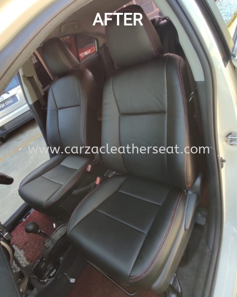 TOYOTA VIOS DRIVER & PASSENGER SEAT REPLACE LEATHER