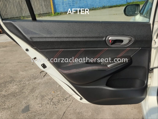 HONDA CIVIC FD SEAT REPLACE LEATHER