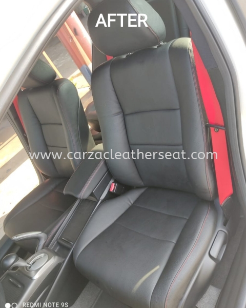 HONDA CIVIC FD SEAT REPLACE LEATHER