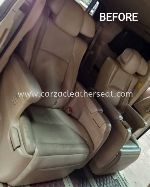 TOYOTA VELLFIRE SEAT REPLACE LEATHER