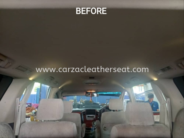 TOYOTA ALPHARD ROOFLINER/HEADLINER COVER REPLACE 