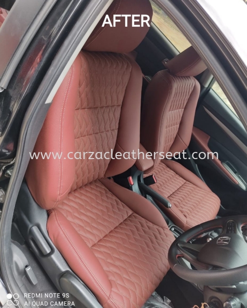 HONDA CITY SEAT REPLACE LEATHER