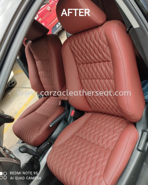 HONDA CITY SEAT REPLACE LEATHER