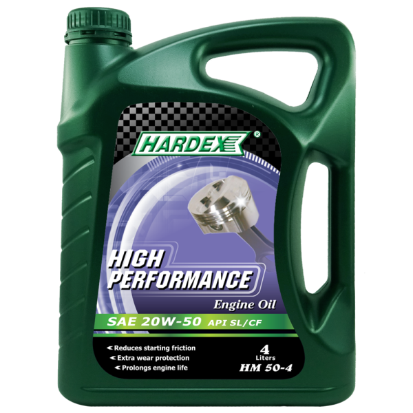 HARDEX HIGH PERFORMANCE 20W-50 Engine Oil - 4L