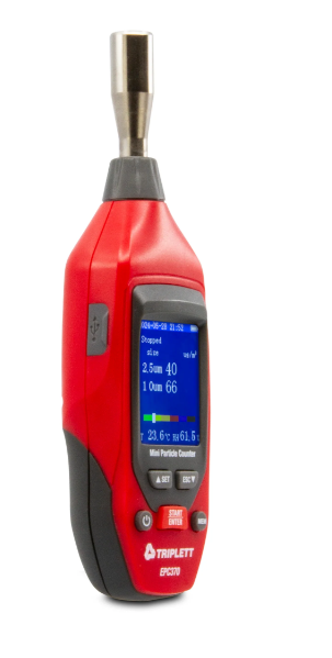 Mini Particle Counter- (EPC370) Triplett Test Equipment and Tools Test ...
