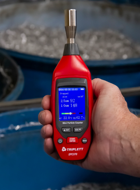 Mini Particle Counter- (EPC370) Triplett Test Equipment and Tools Test ...