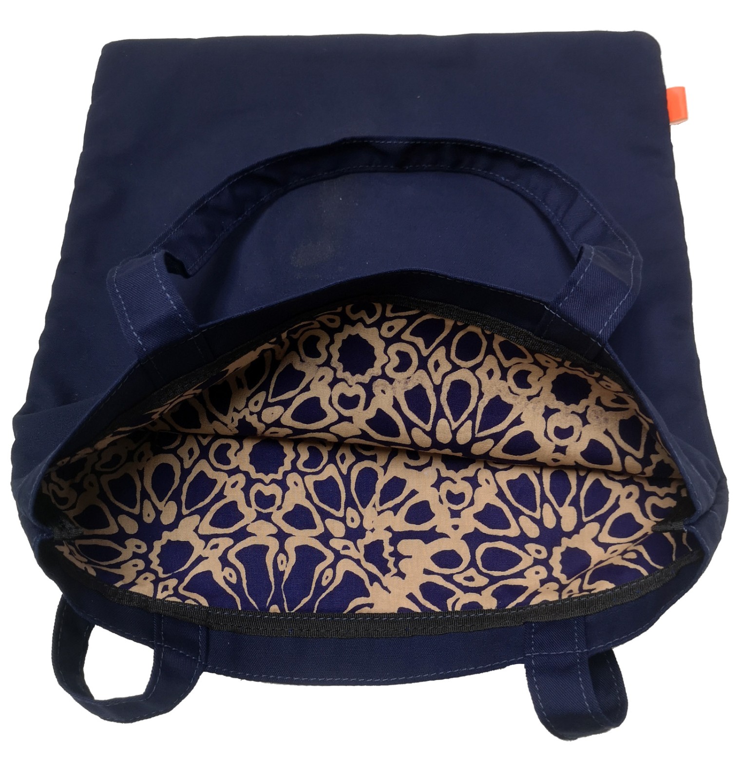 Printed Batik Tote Bag (B0710) - Stylish Cotton Drill Shopping Bag