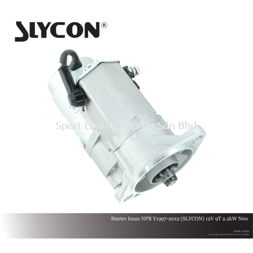 Starter Isuzu NPR Y1997-2012 (SLYCON) 12V 9T 2.2kW New
