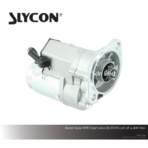 Starter Isuzu NPR Y1997-2012 (SLYCON) 12V 9T 2.2kW New