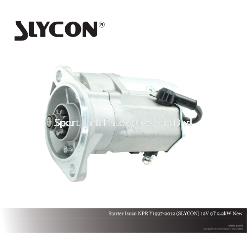 Starter Isuzu NPR Y1997-2012 (SLYCON) 12V 9T 2.2kW New