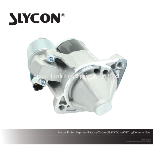 Starter Proton Suprima-S Y2013-Y2019 (SLYCON) 12V 8T 1.3KW Auto New