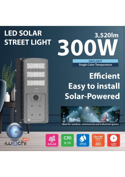 Iwachi 300W LED Solar Street Light (TYN-YHB)